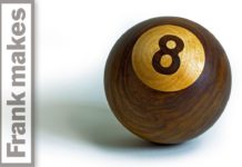 Woodturning the 8 Ball