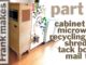 Microwave/Recycling Bin/Shredder/Mail Tray Cabinet – Part 3 of 3