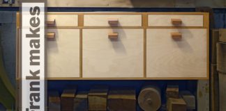 Woodshop Cabinet, Doors and Drawers