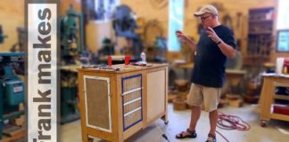 Woodshop Air Filter Cart