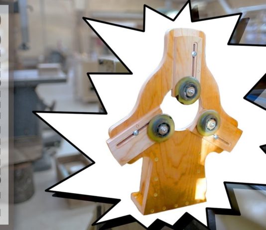 Making A Woodturning Steady Rest