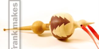 Woodturning a Segmented Christmas Ornament