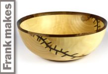 Wood Turned Maple Bowl