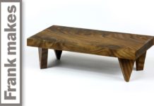 Snow Day: Making a Cat Food Table