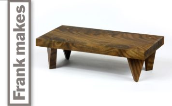 Snow Day: Making a Cat Food Table