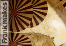 Making A Maple Bowl with Maple and Padauk Inserts