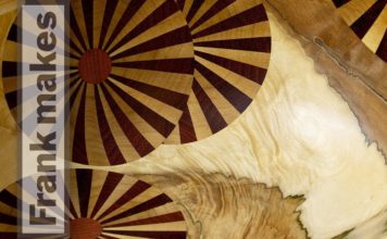 Making A Maple Bowl with Maple and Padauk Inserts
