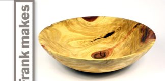 Woodturning A Sequoia Bowl