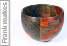 Woodturning A Segmented Walnut Bowl Part 2