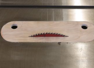 Making A Zero Clearance Table Saw Insert
