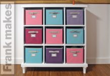 Making a Cubby Shelf