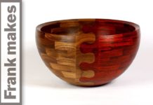 Wood Turned Wedding Bowl