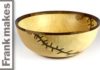 Wood Turned Maple Bowl