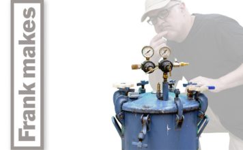 Transforming a Pressure Pot for Resin Casting