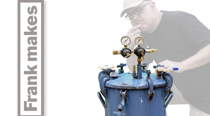 Transforming a Pressure Pot for Resin Casting